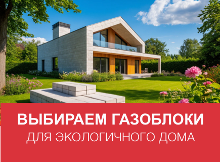 Экопродукт для строительства: почему газоблоки считаются экологически безопасным материалом?